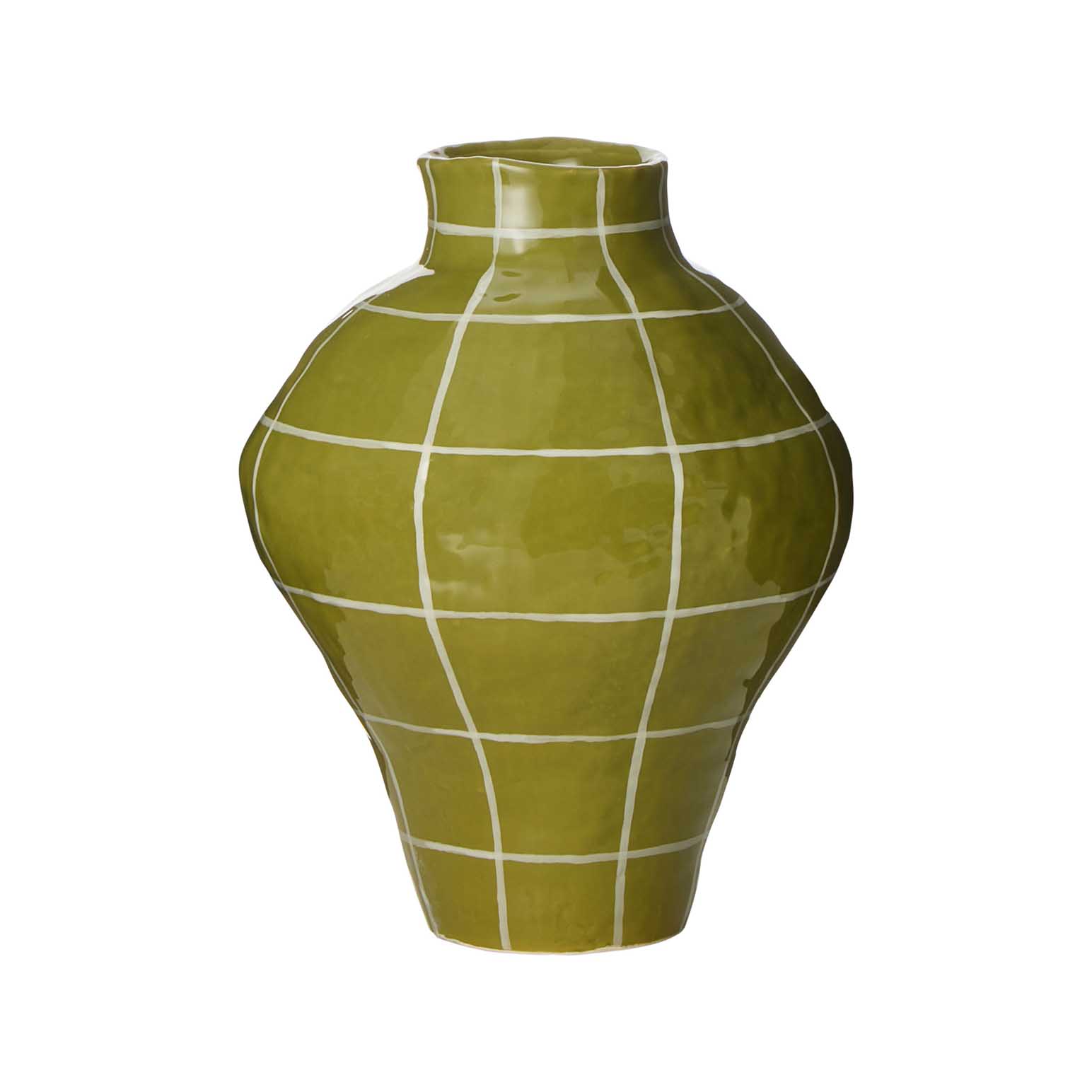 Amalfi Eden Check Vase